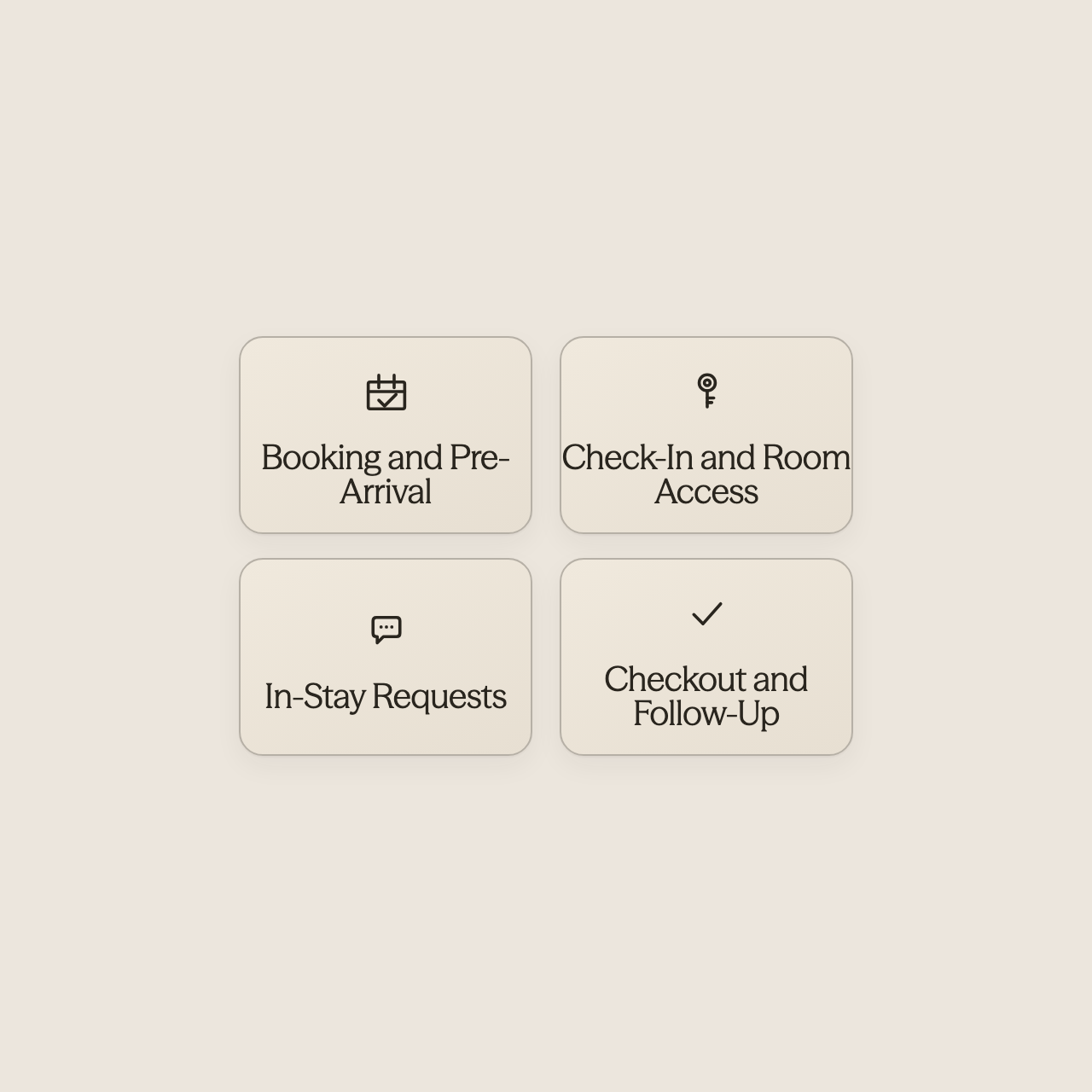 Scene illustration of puzzle pieces connecting to represent unified hotel guest systems
