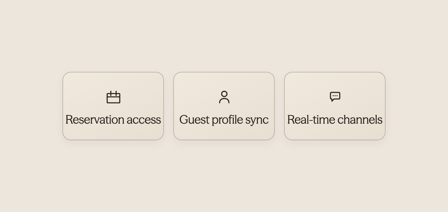 Checklist of key integration requirements for hotel automation