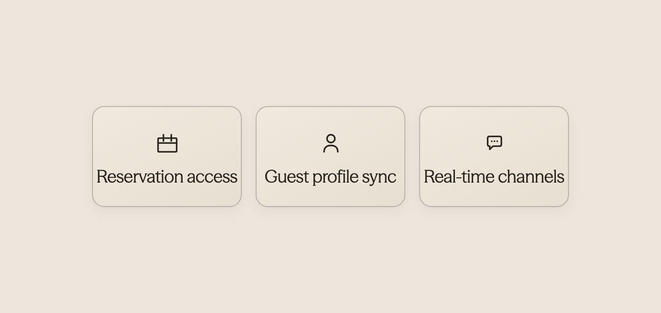 Checklist of key integration requirements for hotel automation