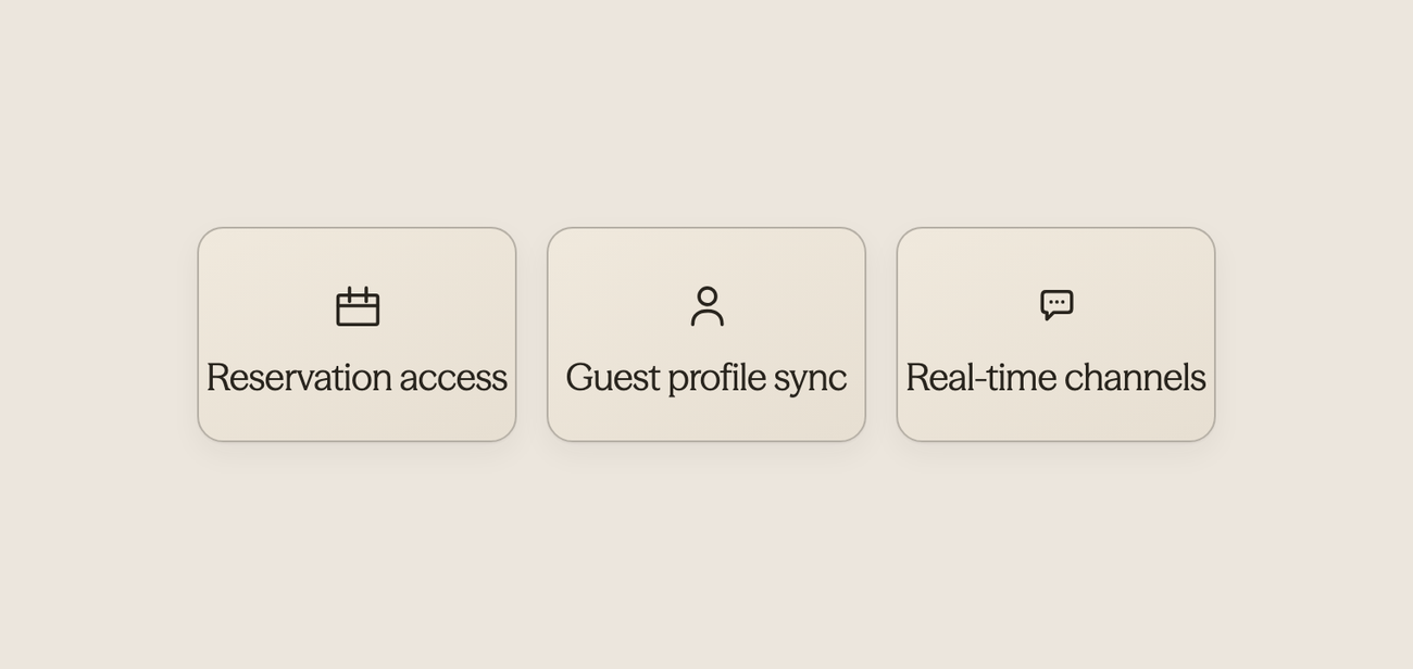 Checklist of key integration requirements for hotel automation