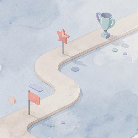 Scene showing a broken path between guest interest and hotel booking commitment