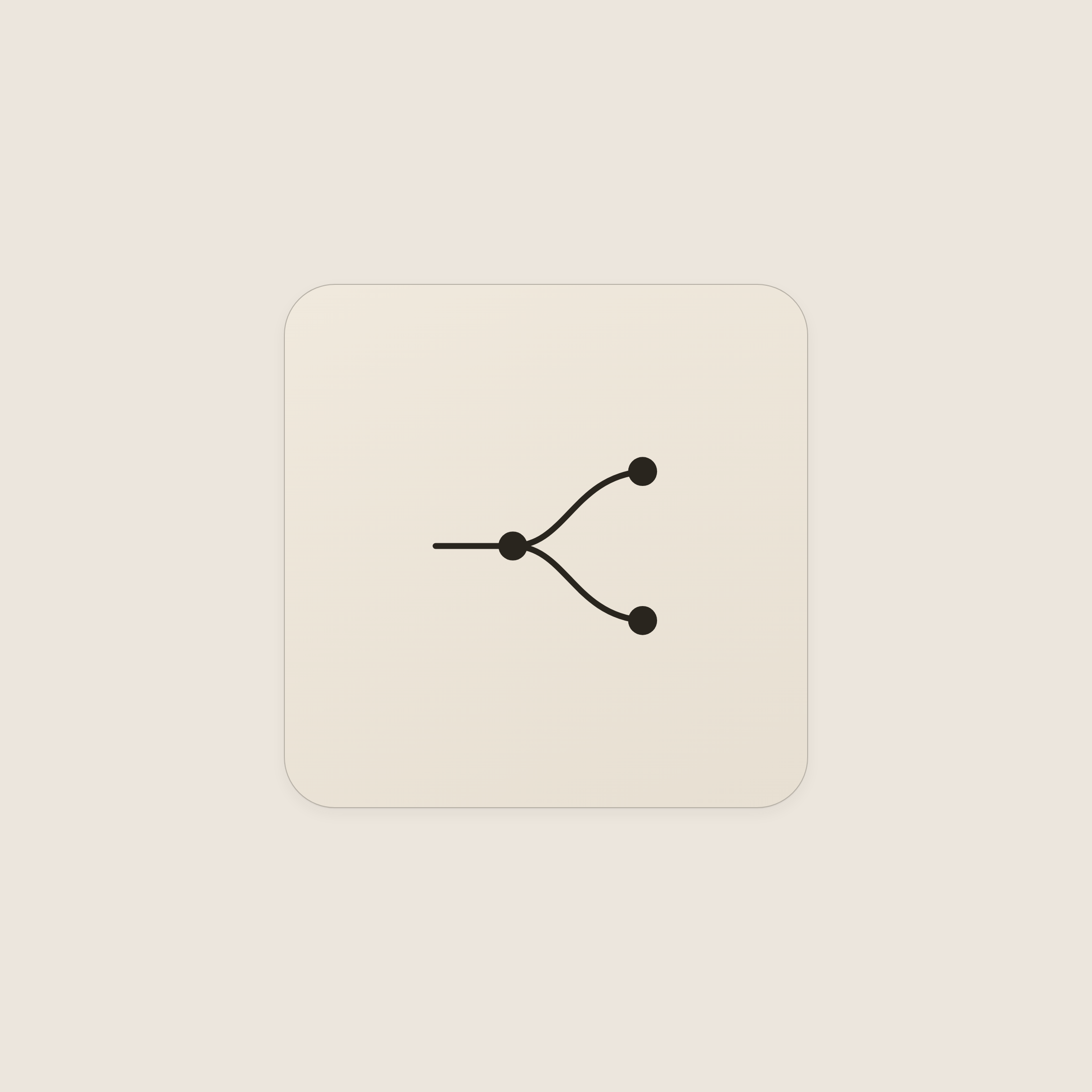 Icon showing RevPAR formula splitting into two calculation methods