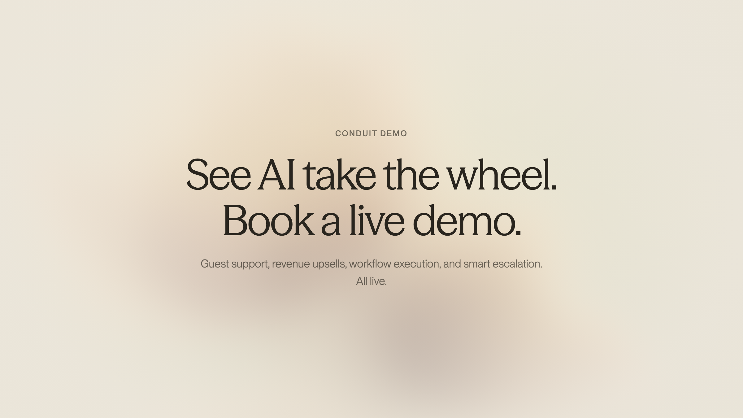 Infographic showing demo features