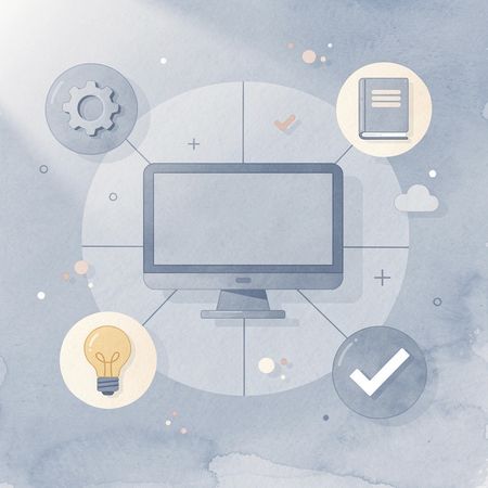 Hub icon showing a central platform connected to multiple guest communication channels