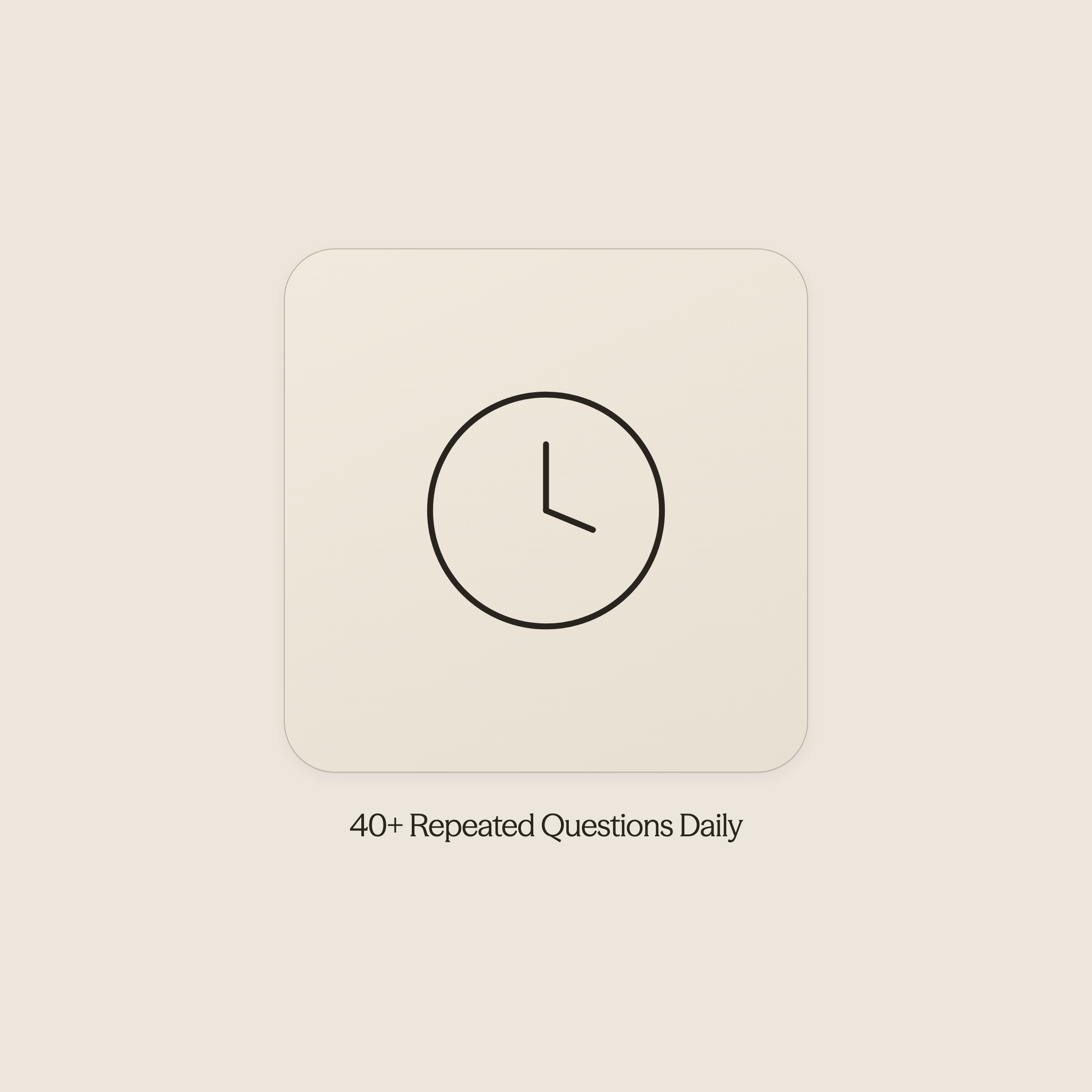 Clock icon highlighting time savings - Artificial Intelligence in the Hotel Industry 