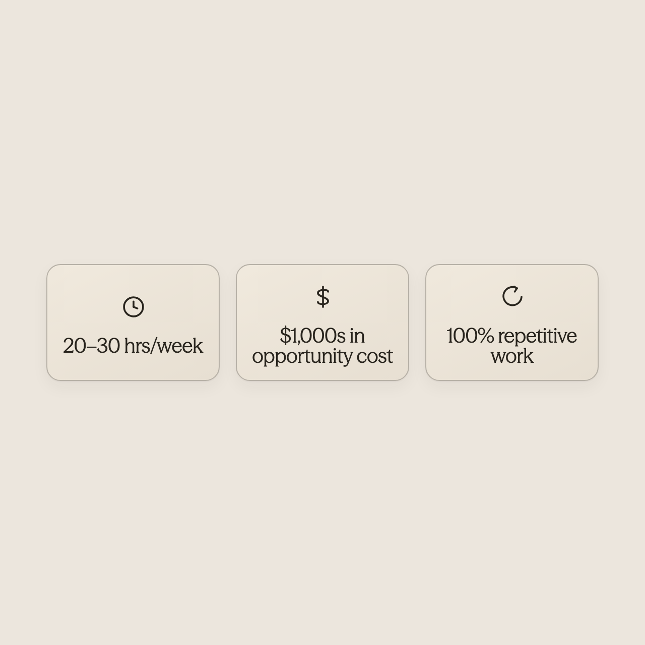 Statistics showing hidden costs of manual Airbnb management