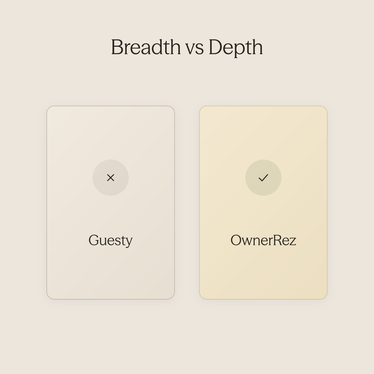 Side-by-side comparison of broad shallow channel sync versus deep API-level channel integration
