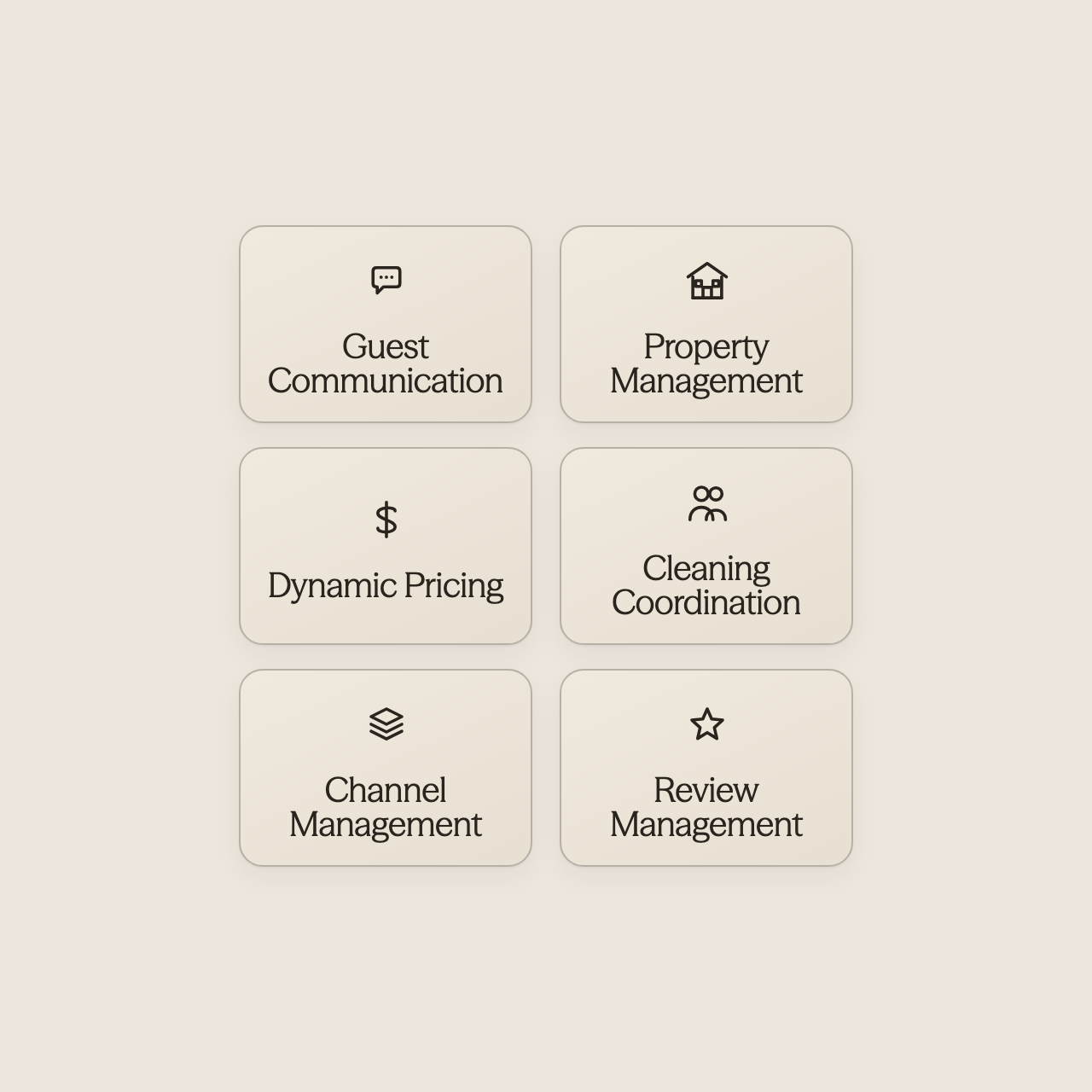 Three connected gears representing specialized automation tools working together