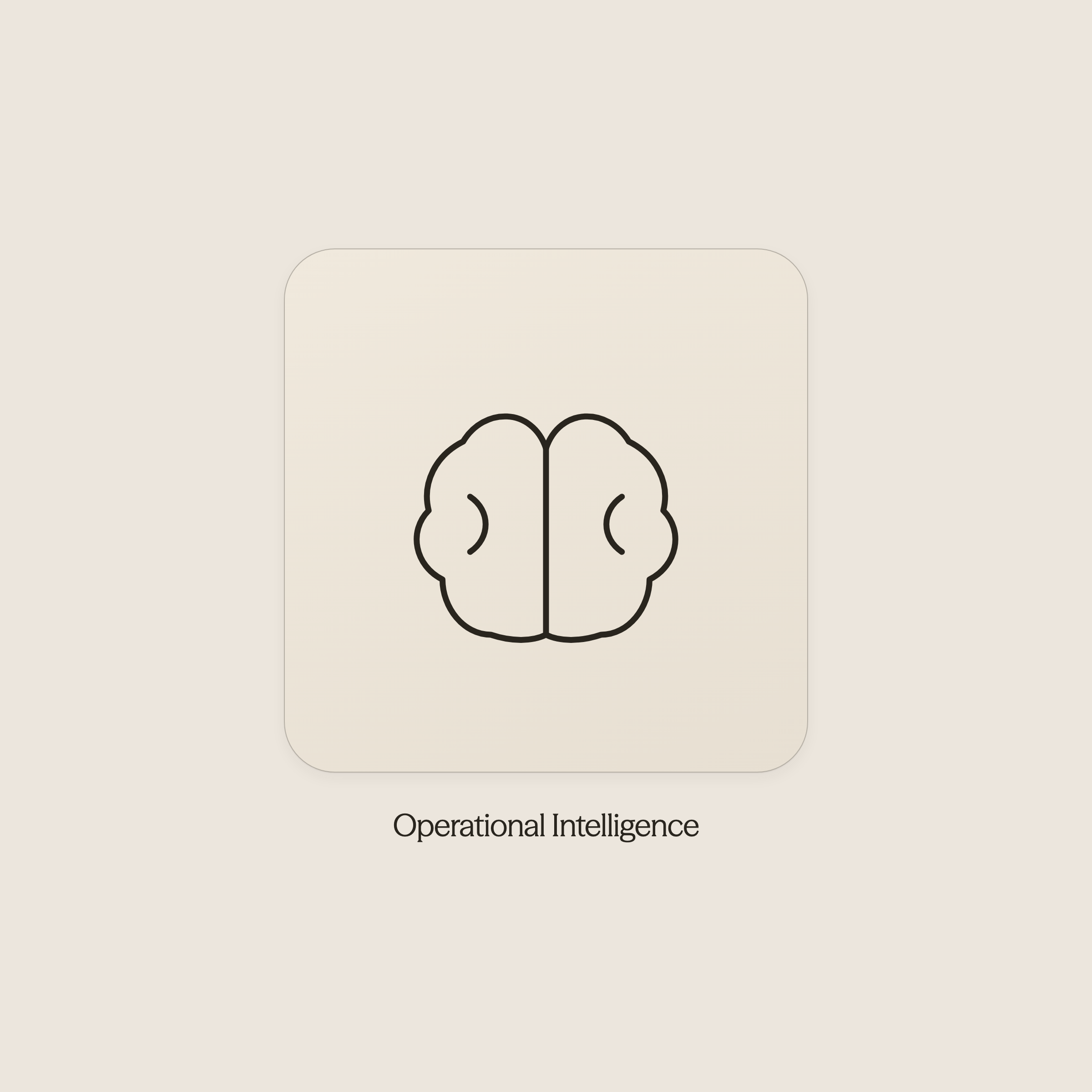 Brain icon representing AI intelligence understanding property status - AI For Airbnb Hosts