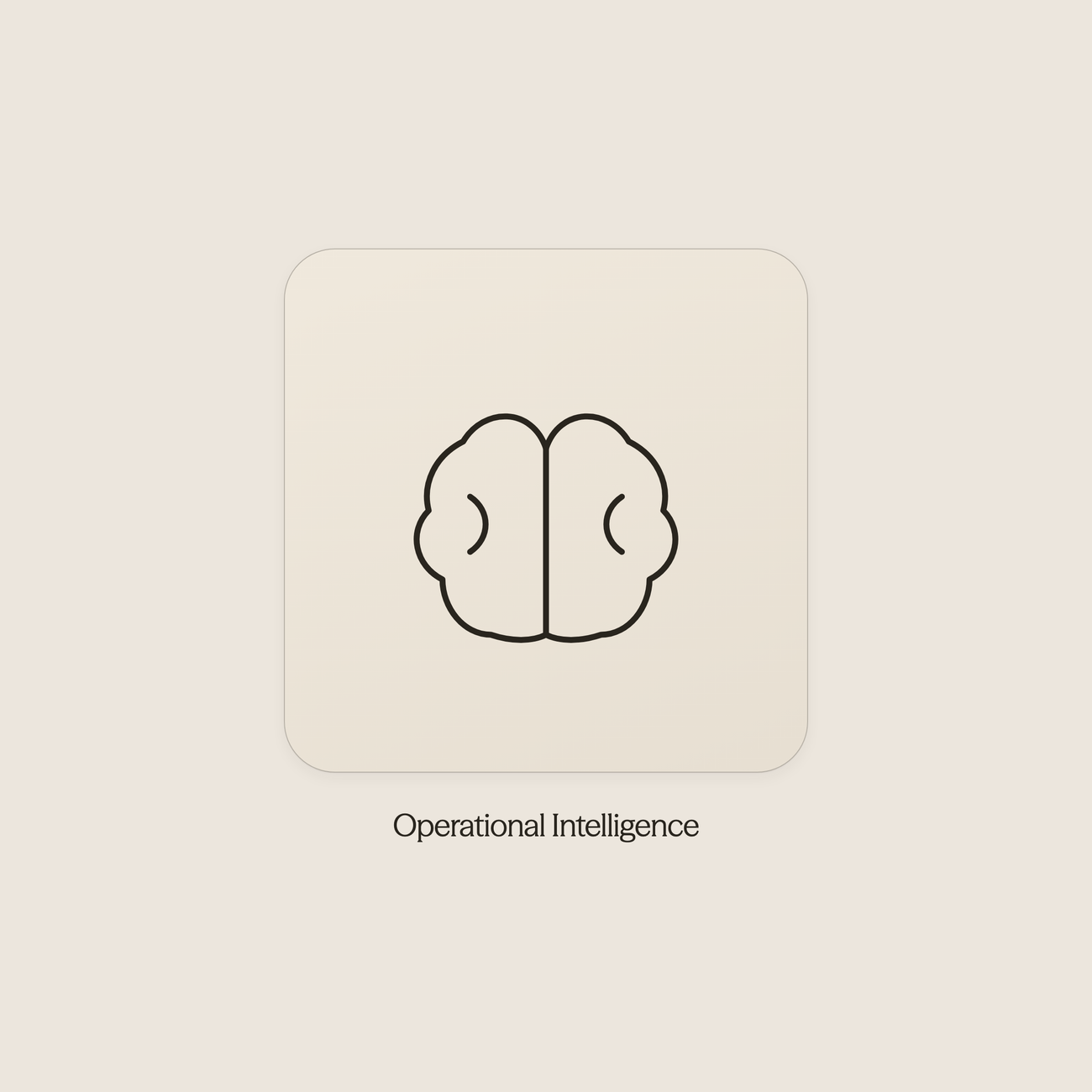 Brain icon representing AI intelligence understanding property status - AI For Airbnb Hosts