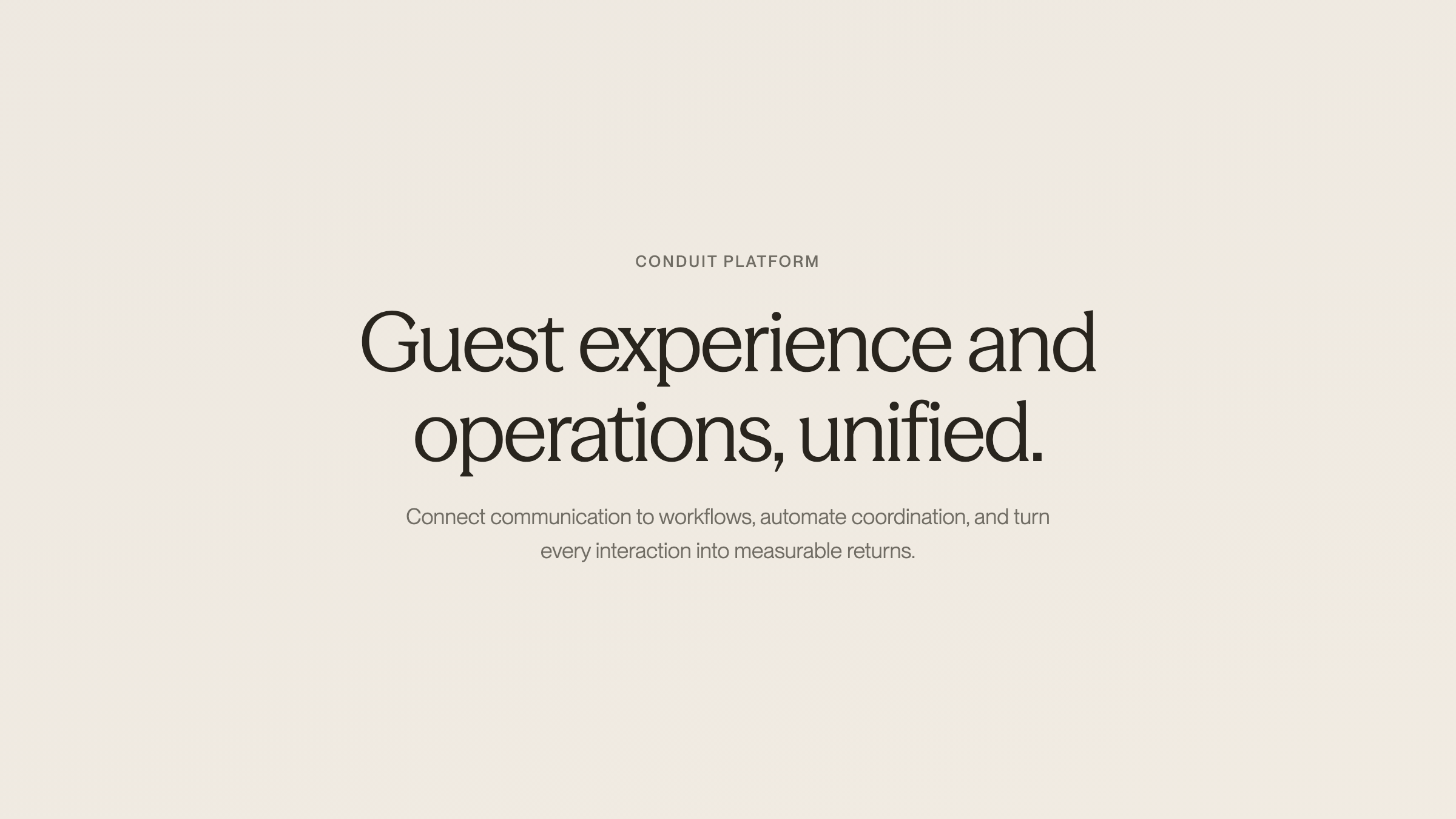 Scene illustration of hotel operations and guest experience integration