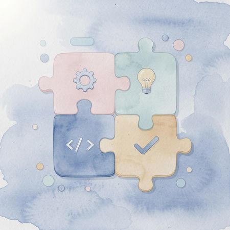 Scene of puzzle pieces fitting together representing integrated hotel revenue management