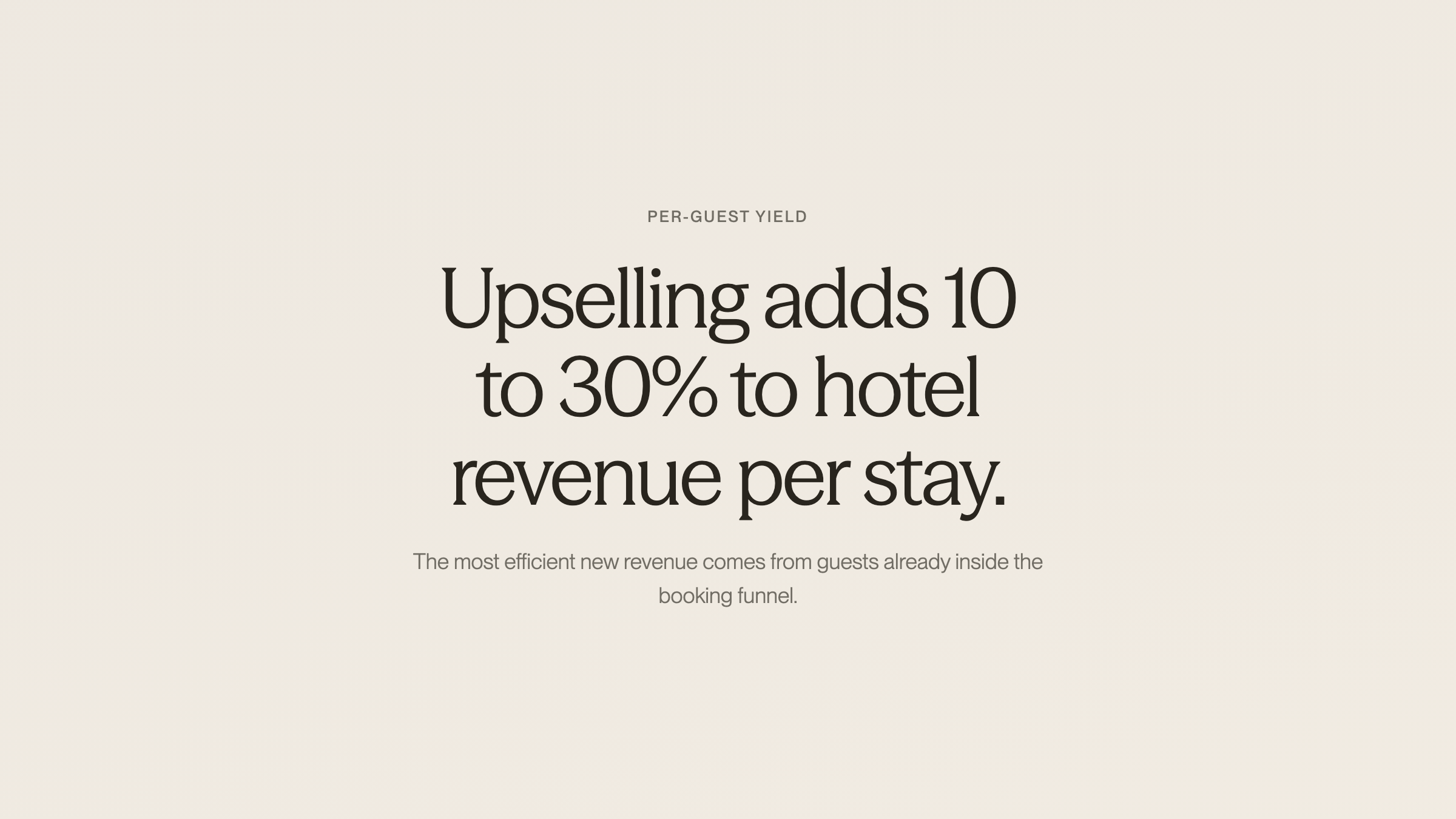 Scene illustration of a hotel launching upward, representing revenue growth