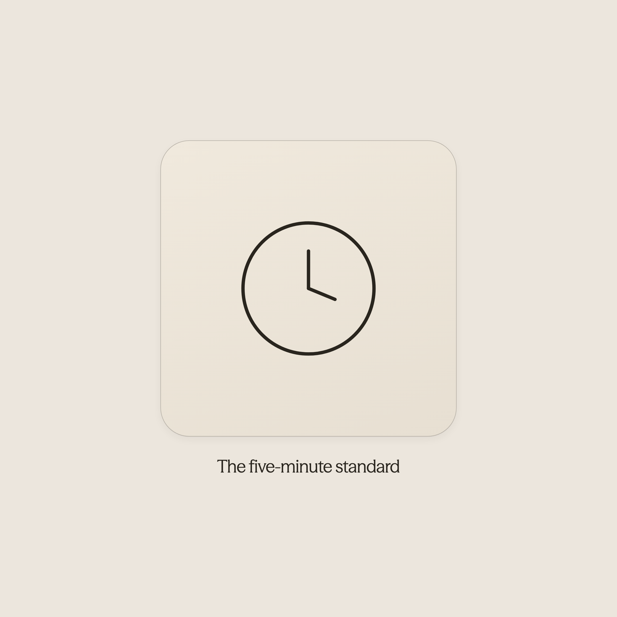 Clock icon highlighting the importance of quick response times