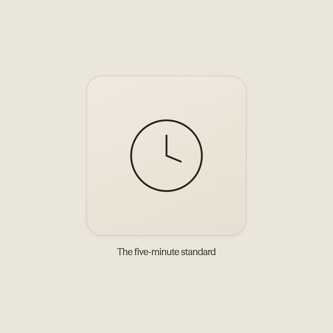 Clock icon highlighting the importance of quick response times