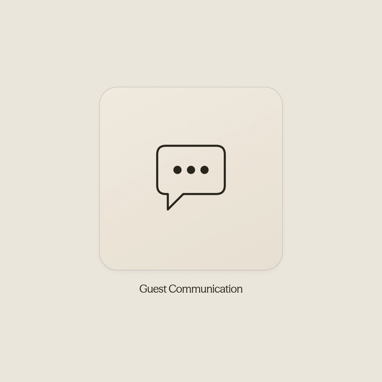 Chat bubbles icon representing AI chatbot communication