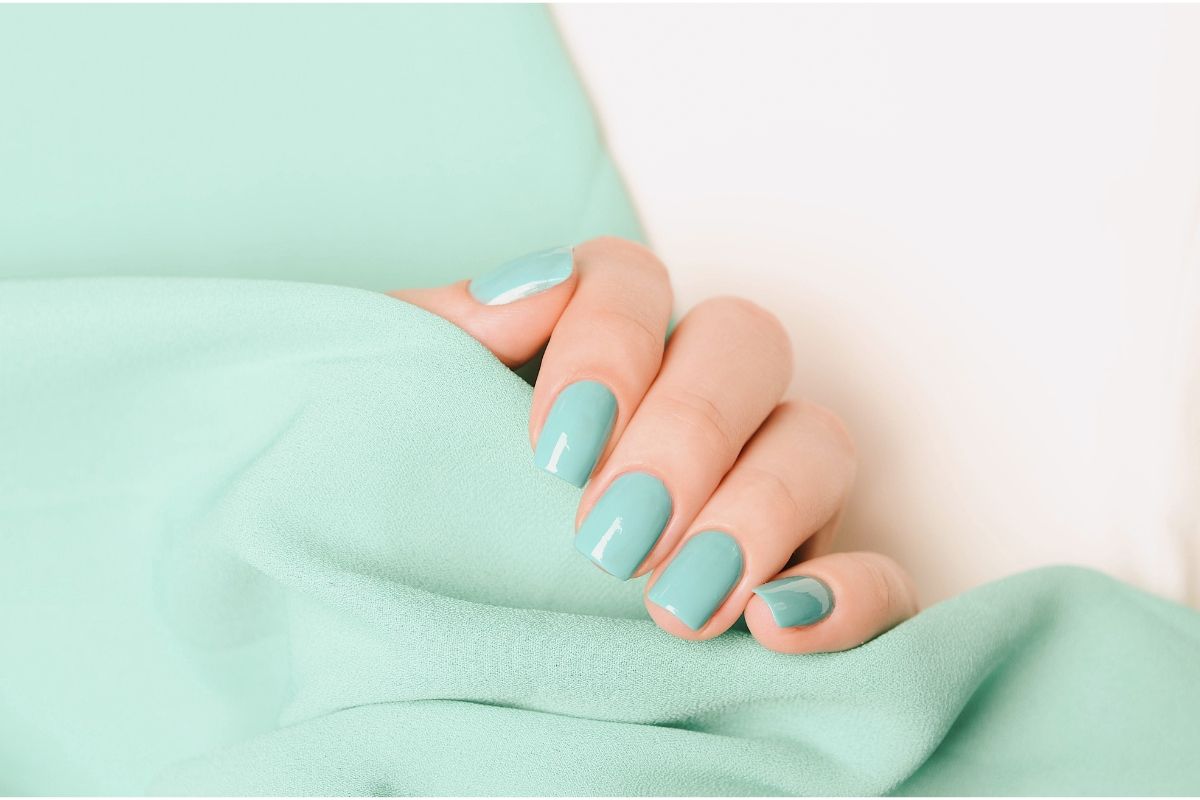 Top 15 mẫu nail màu xanh pastel sang chảnh, hiện đại