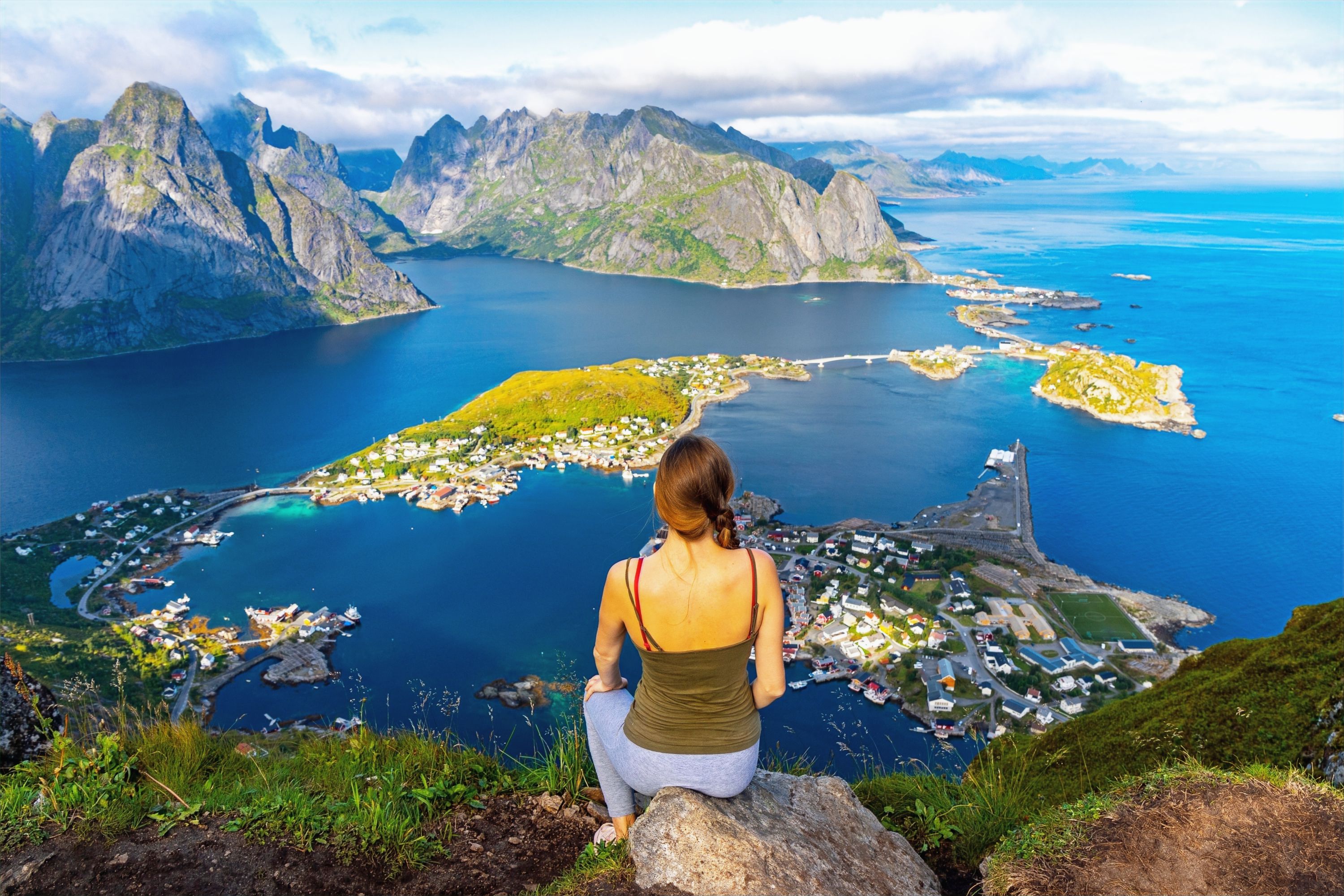 Reinebringen se hace en nuestro viaje de verano