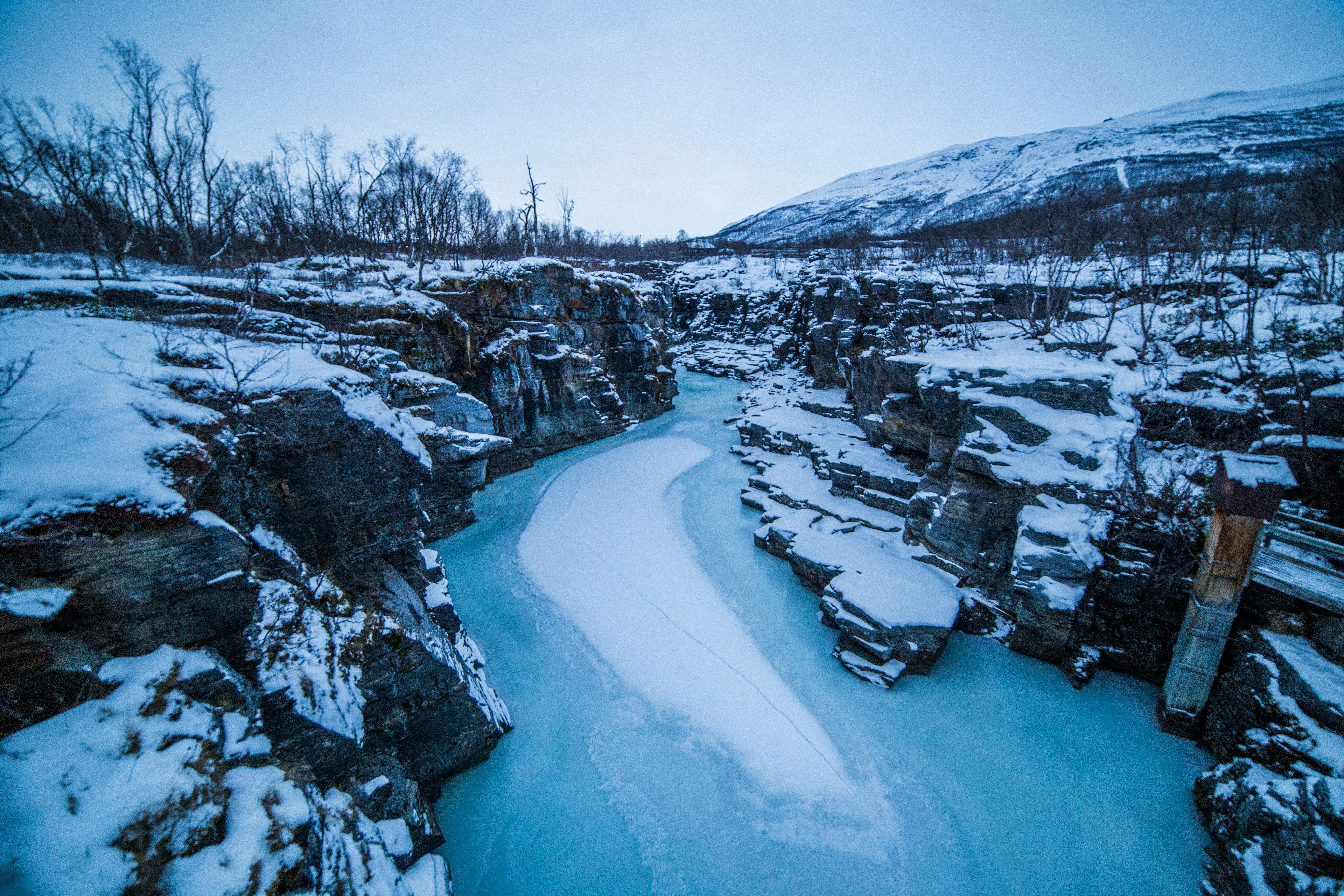 Laporten, la Puerta de Laponia en el Parque Nacional de Abisko