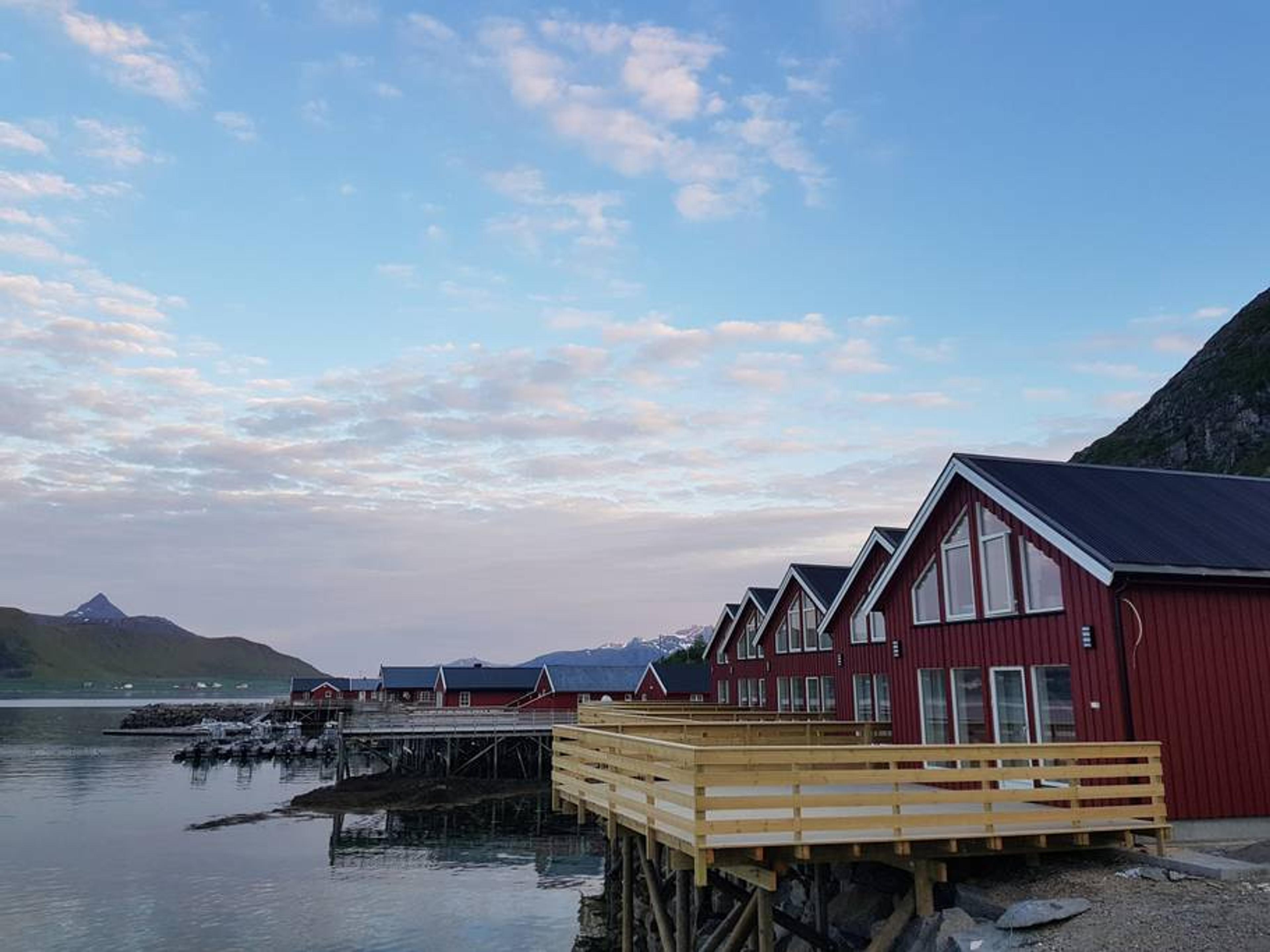 Nuestro alojamiento principal, en las Islas Lofoten