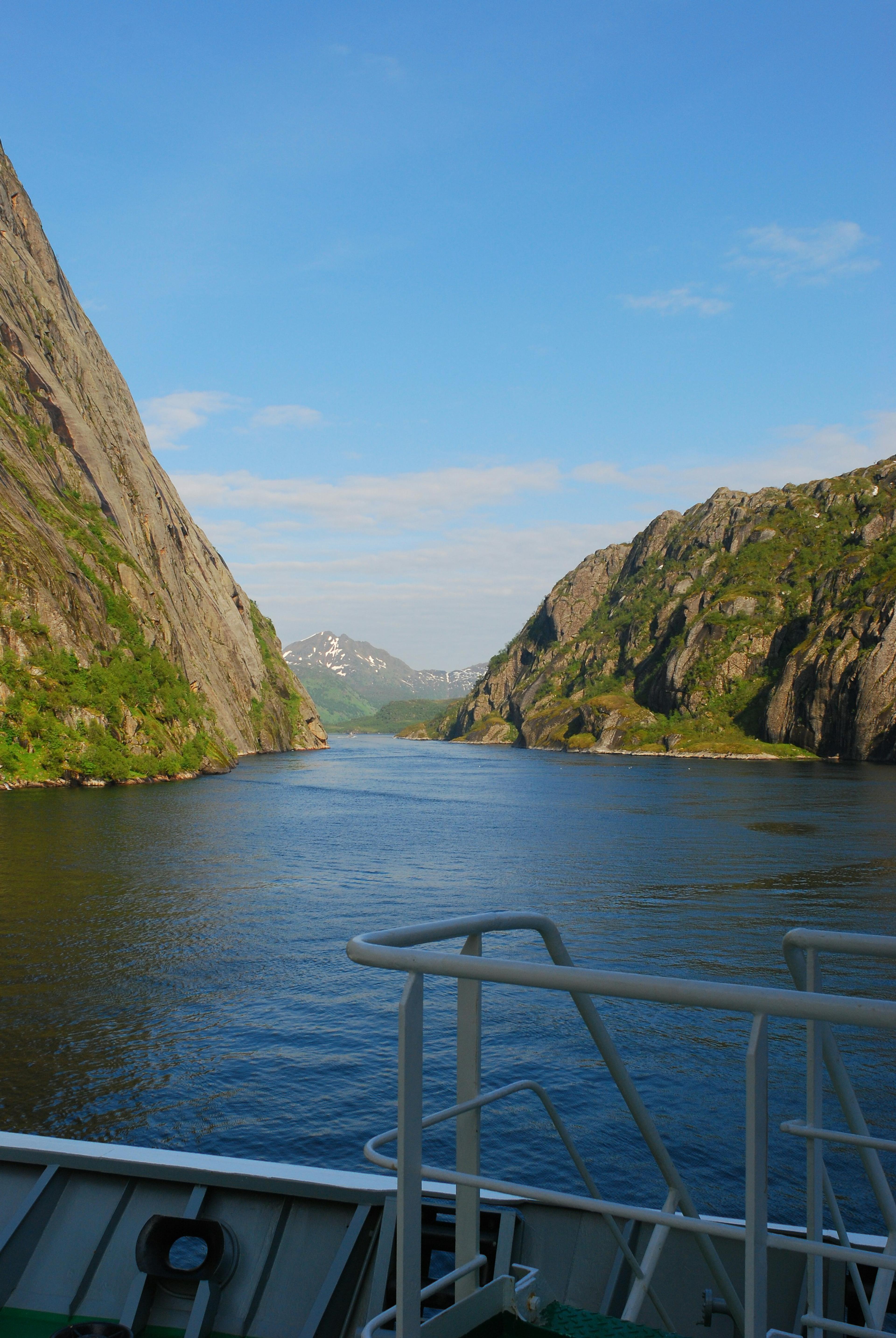 Entrada al Trollfjord