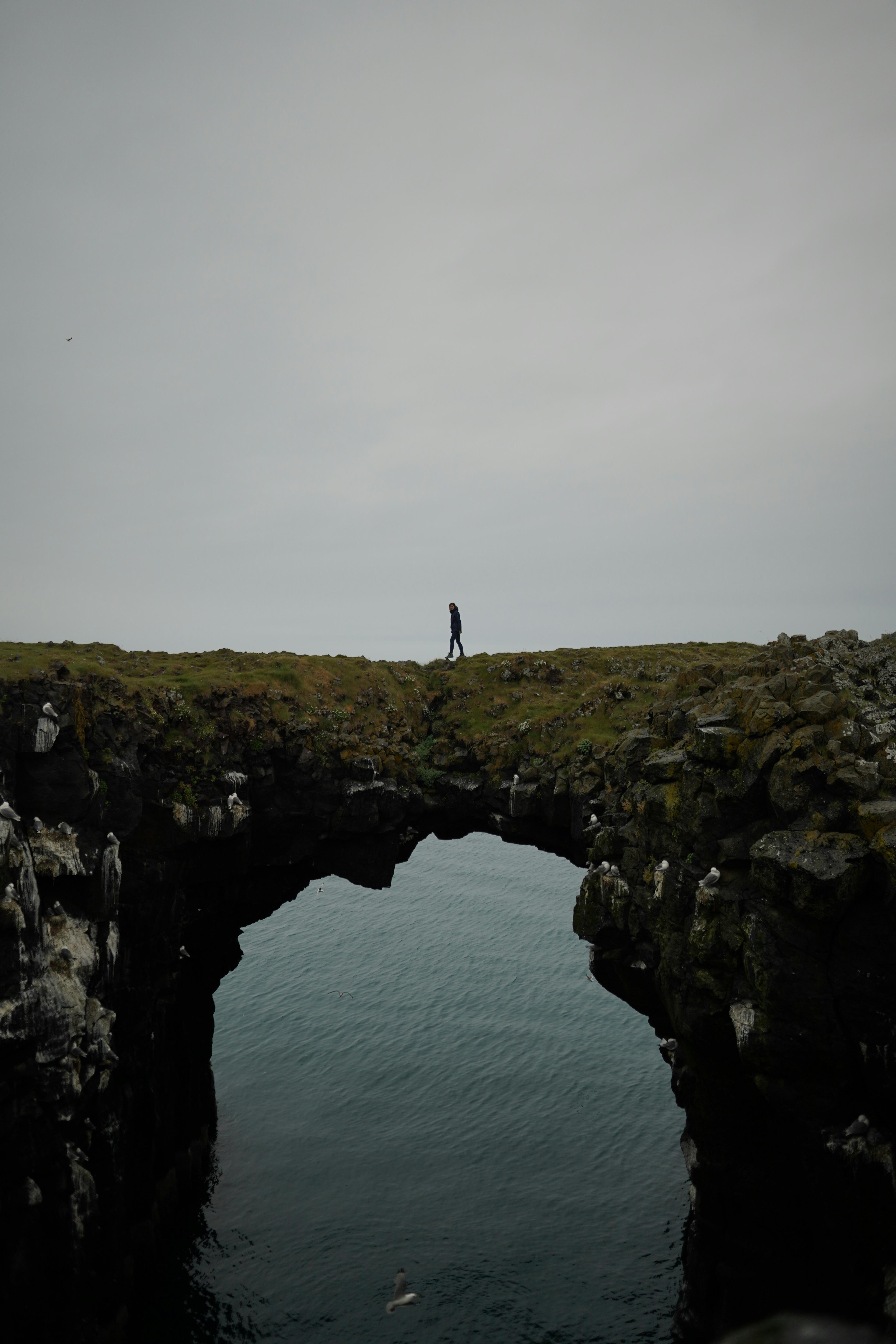 Arco en Arnastapi, en la península de Snæfellsnes en Islandia