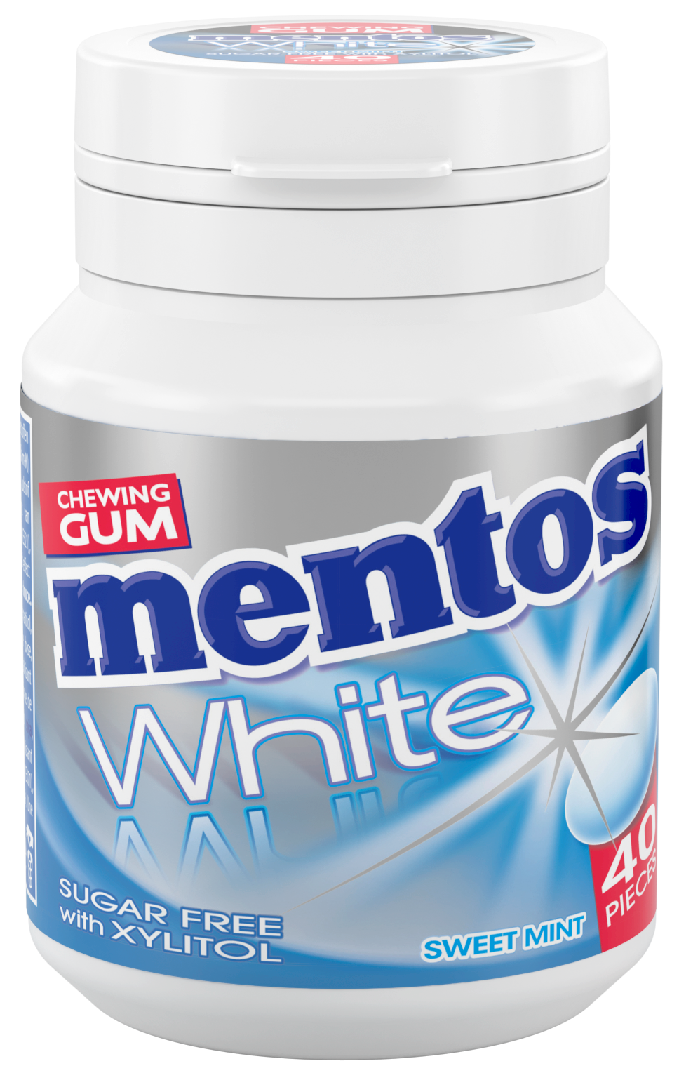 Mentos Gum White Sweet Mint