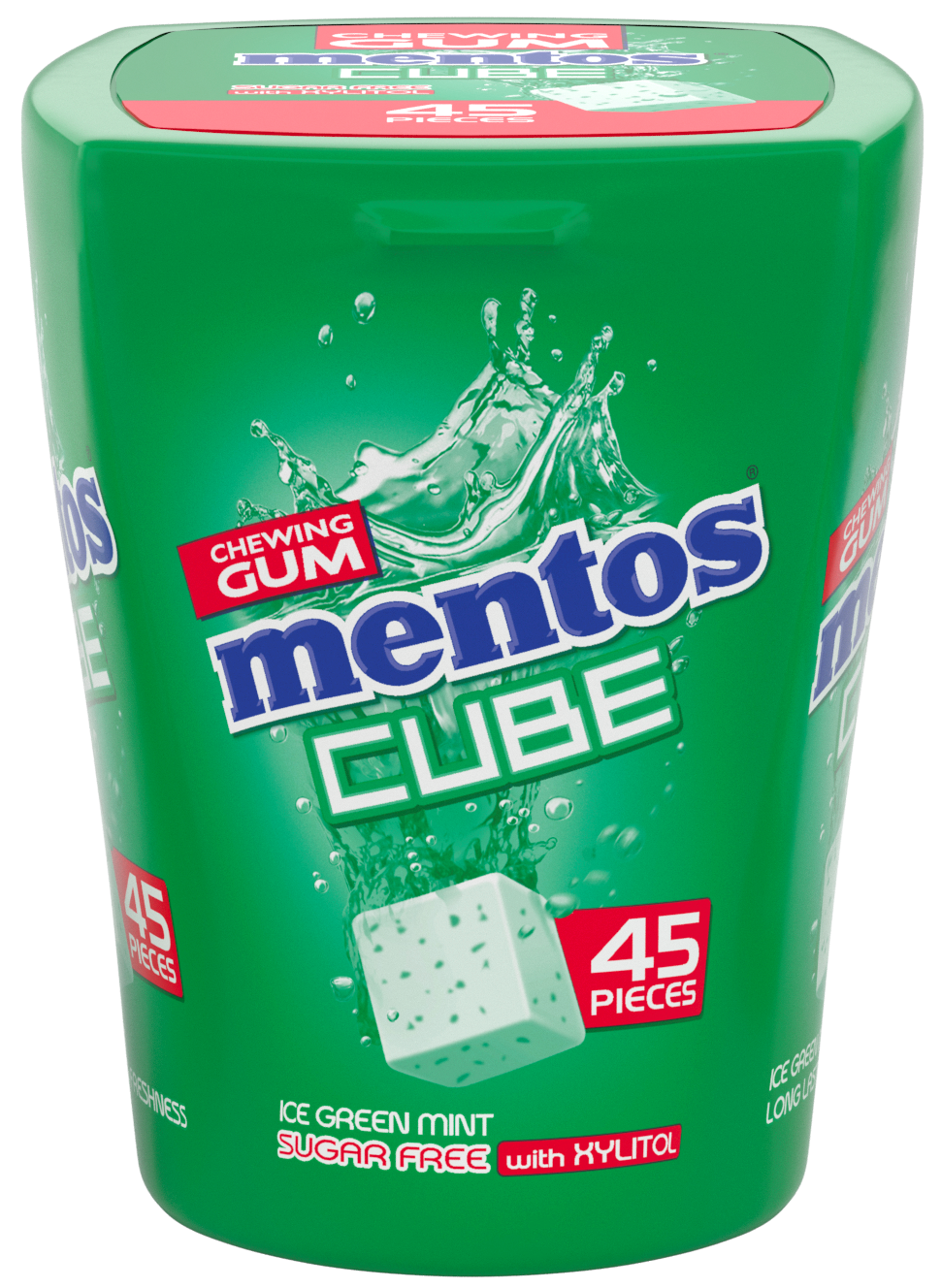 Mentos Gum Cube - Ice Green Mint