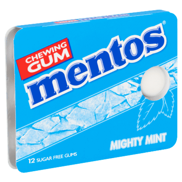 Mentos Gum Mighty Mint pakje Mentos België