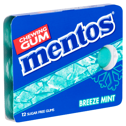 Mentos Gum - Breeze Mint