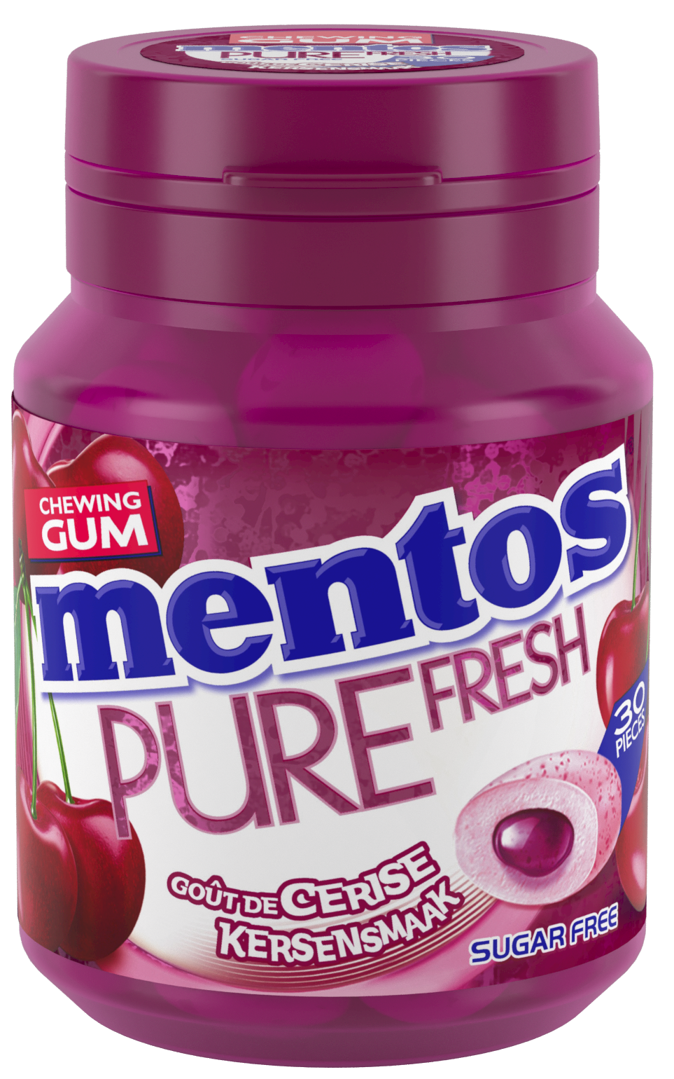 Mentos Gum Pure Fresh - Cerise