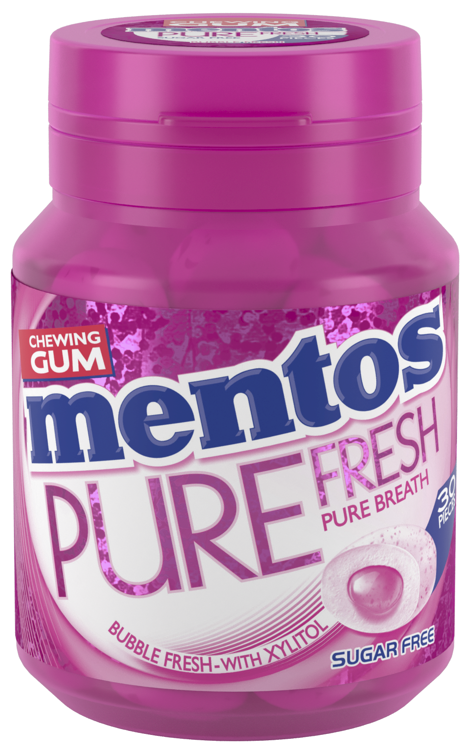 Mentos Gum Pure Fresh - Bubble Fresh Pot | Mentos België