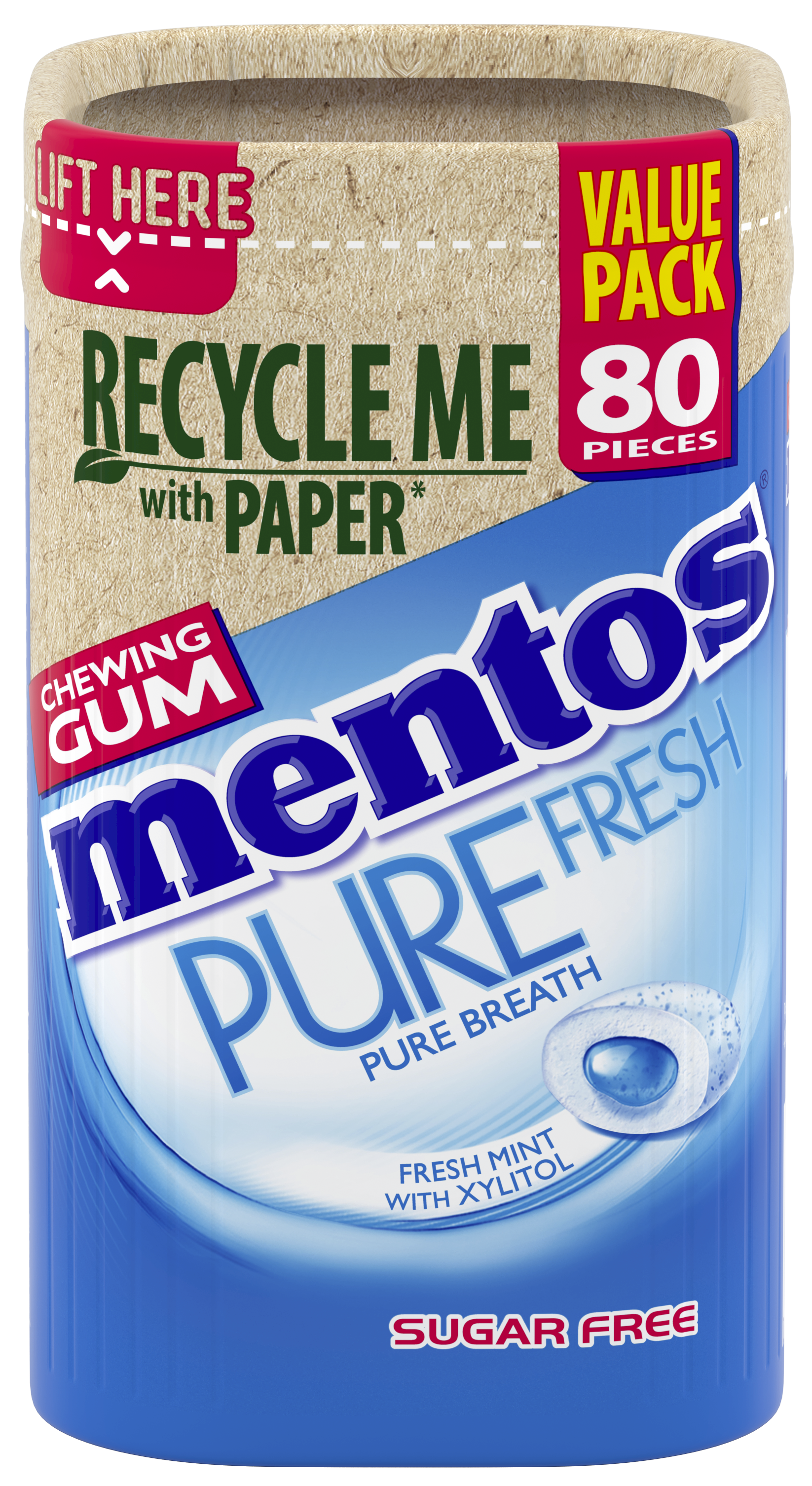 Mentos Gum Pure Fresh - Fresh Mint