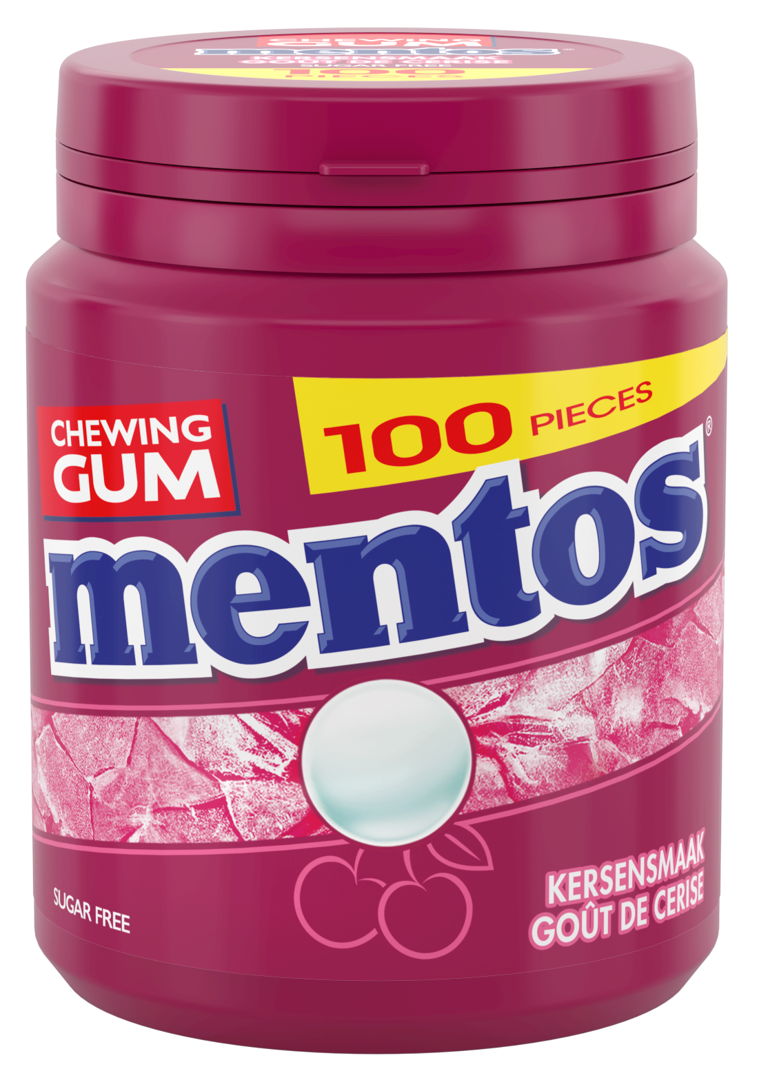 Mentos Gum - Cherry Mint