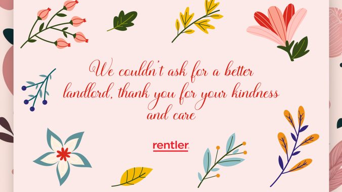 From Tenant with Love: Small Gestures that Show Landlord You Care