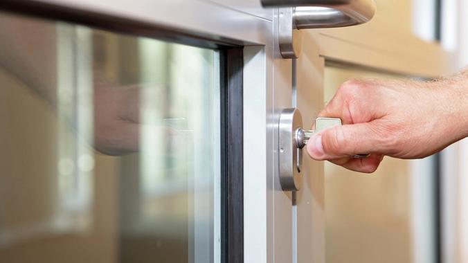 locked out of apartment