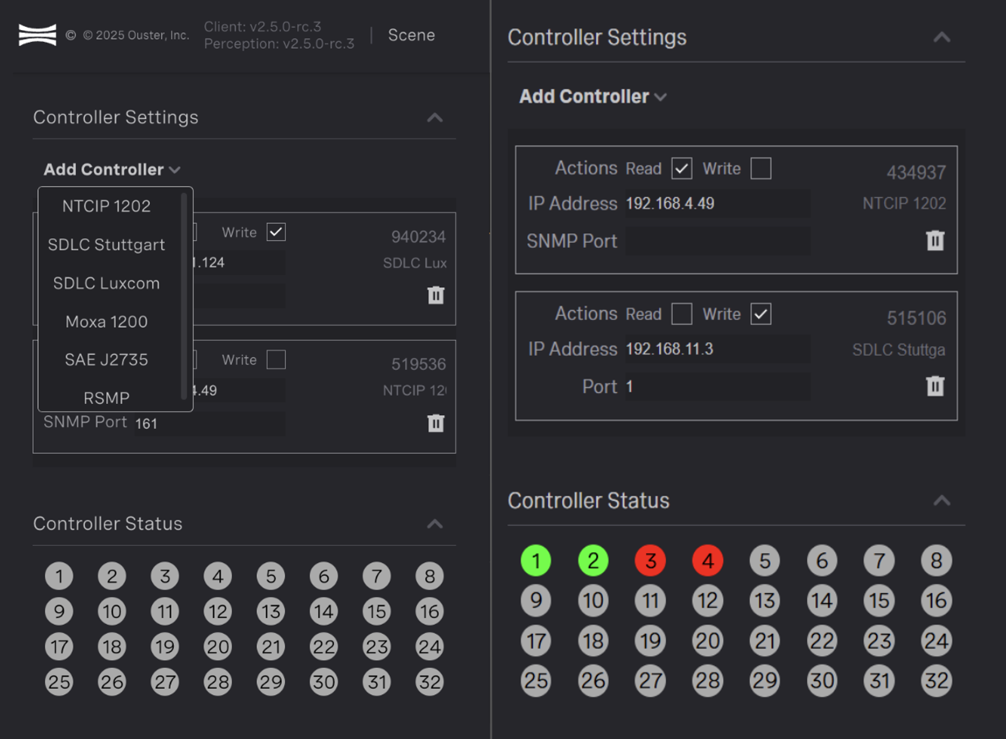 Blog control images for actuation