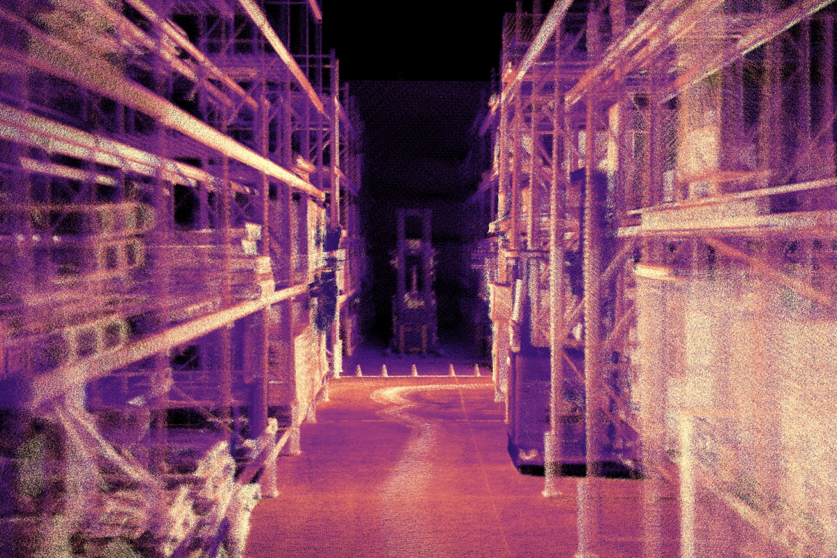 Warehouse Aisle SLAM