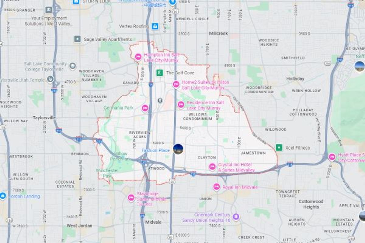 Map of Murray