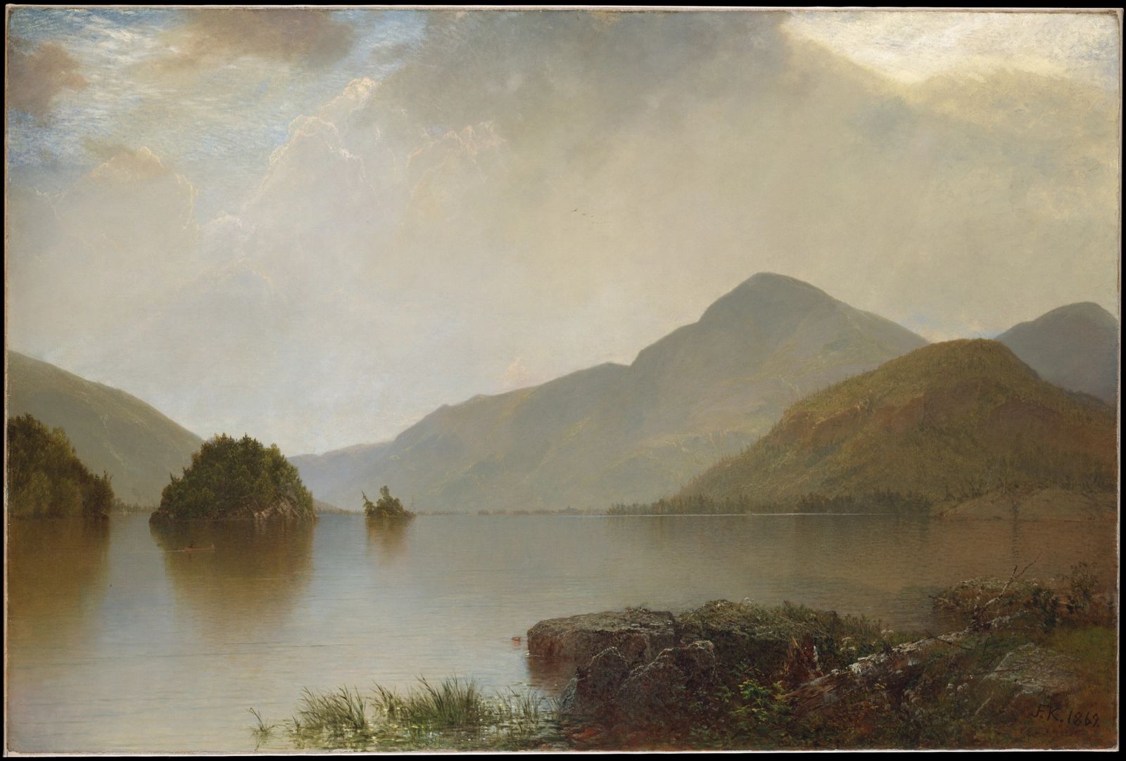 Lake George by John Frederick Kensett