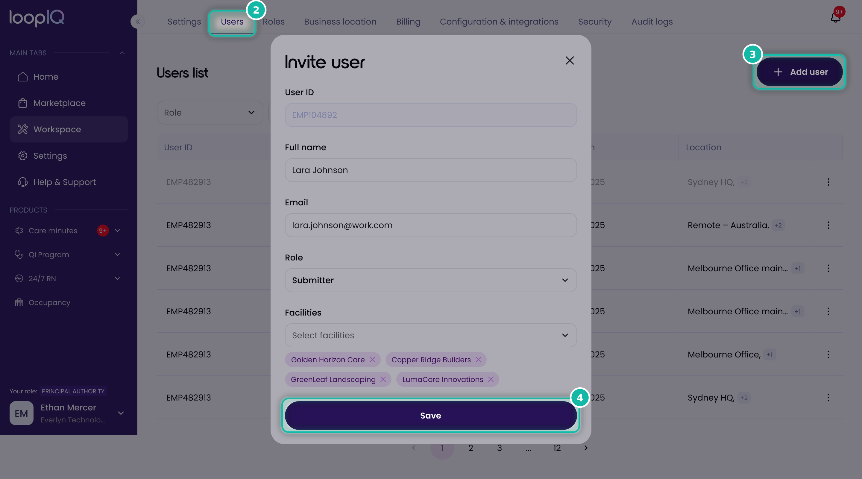 Add user