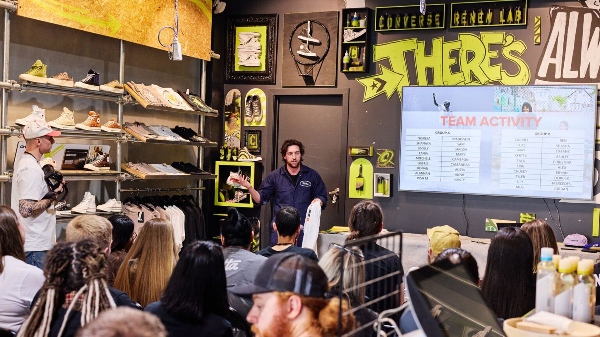 Mikey Gayed Headshot /w Saint Side Tee