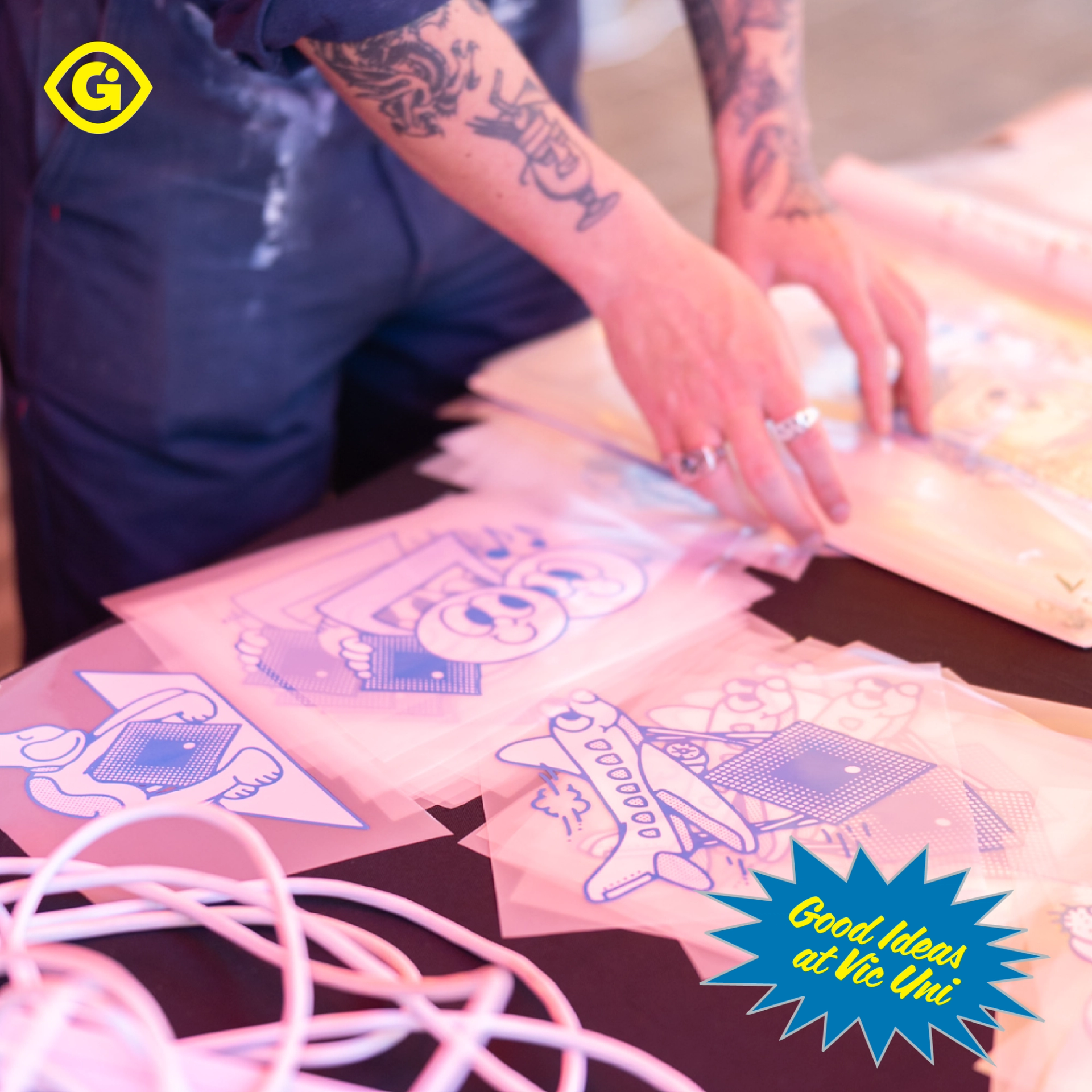 Custom made designs for heat press