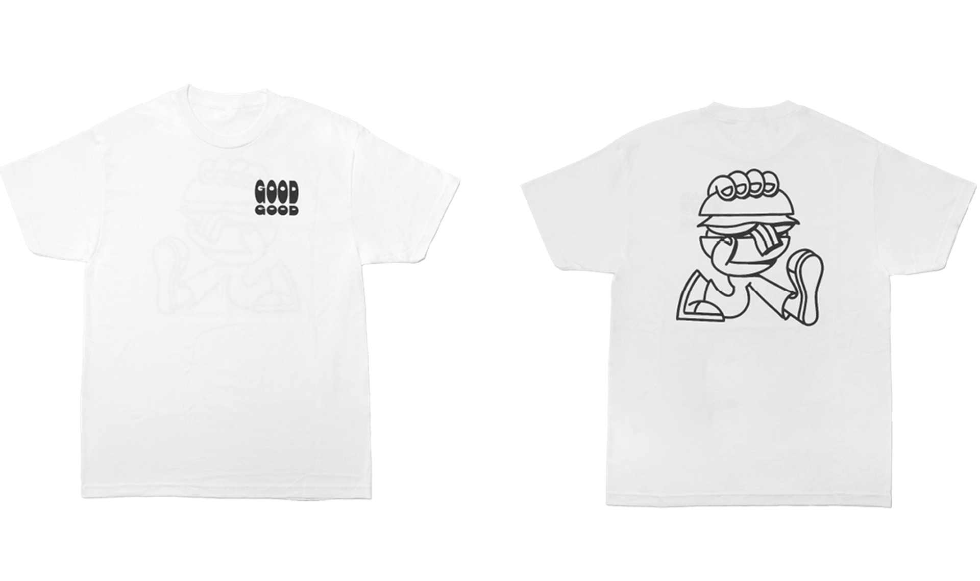 Burger Shirts White