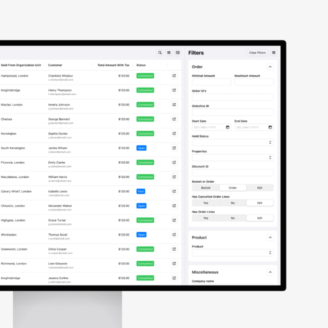 Order Management