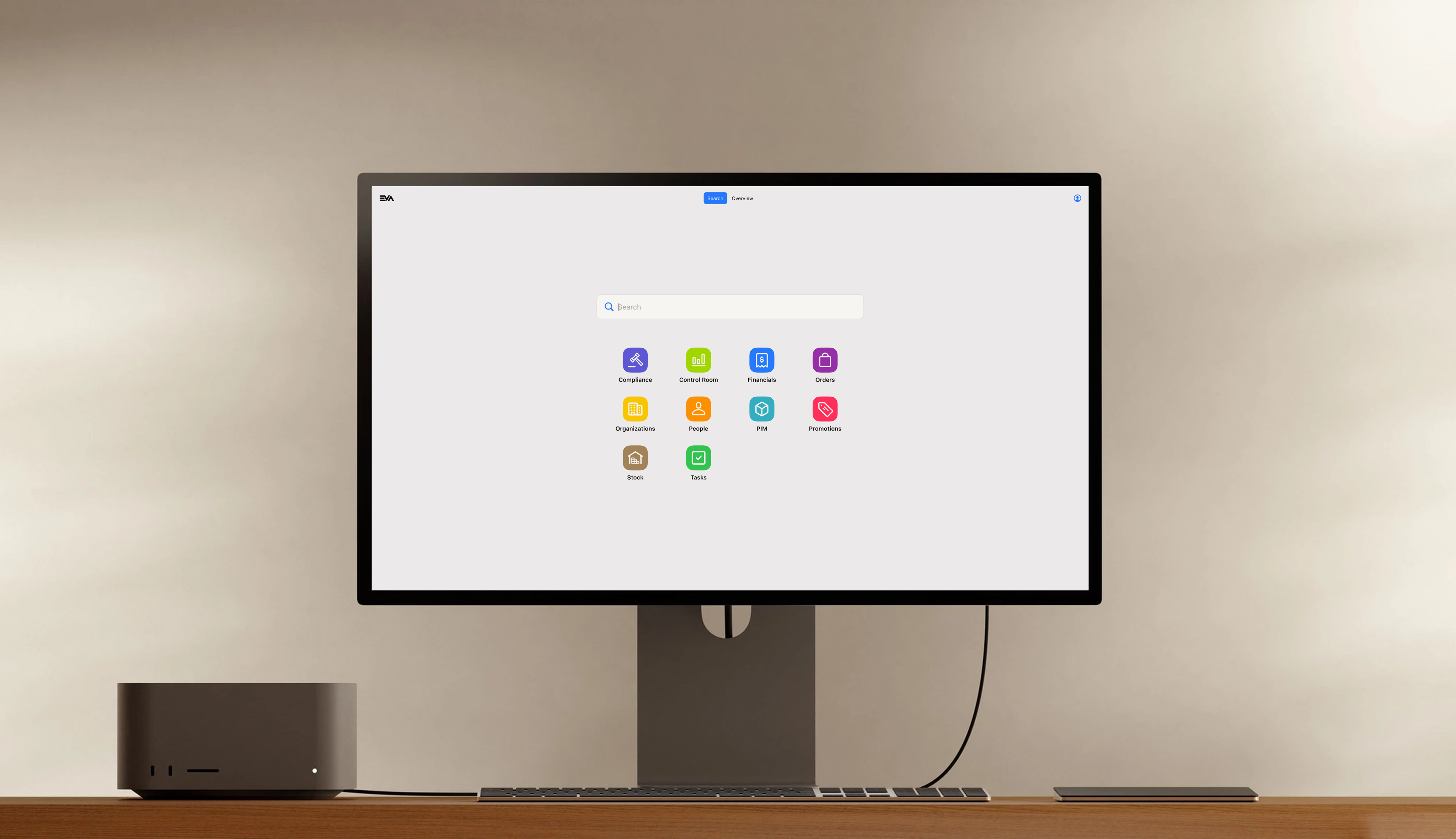 EVA retail operations platform interface