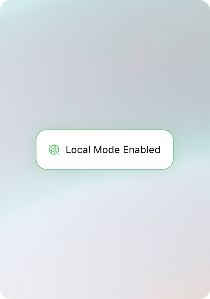 store-local-mode