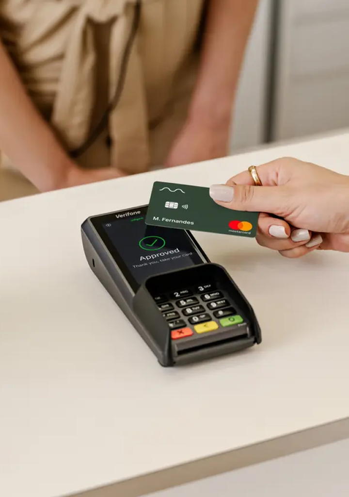 Using card at a payment terminal