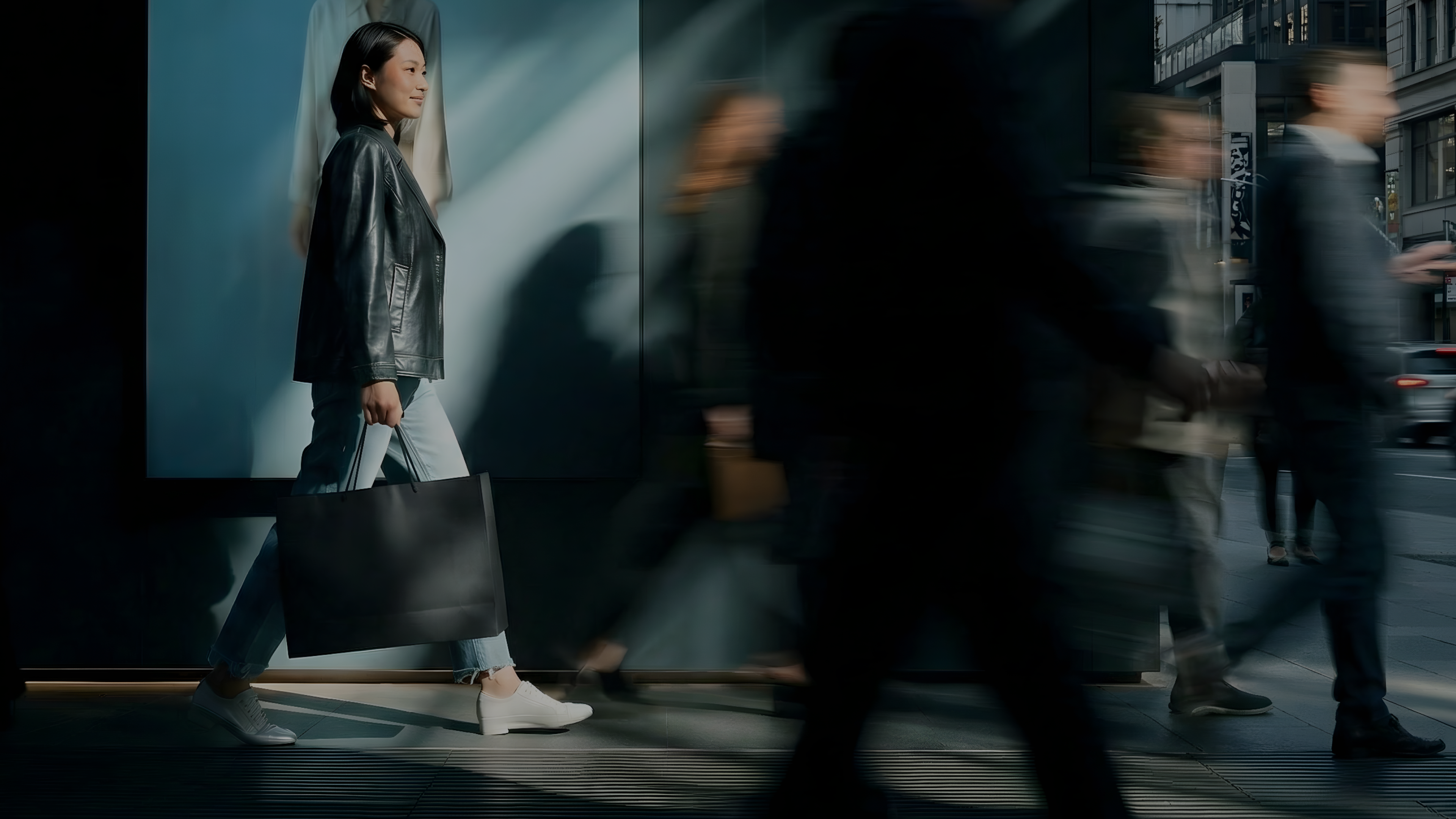 Unified commerce hero background