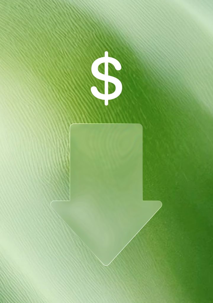 Cost - lower total cost of ownership